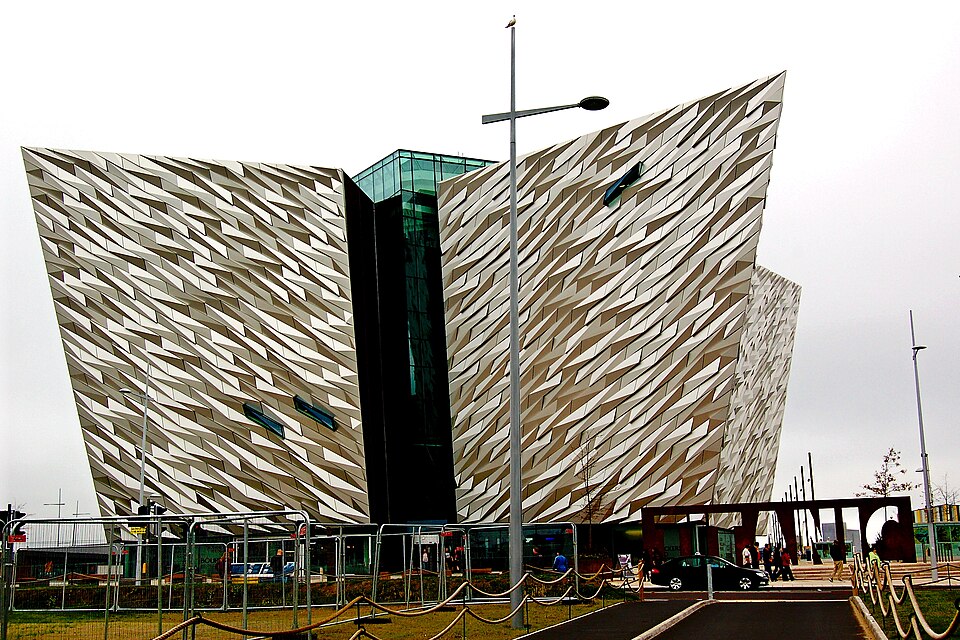 Titanic Belfast building in the Titanic Quarter